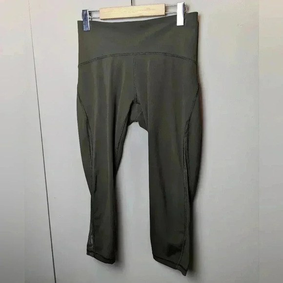 Lululemon Athletica Olive Green Leggings - Picture 6 of 15